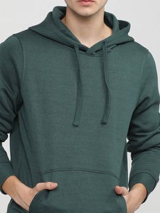 Wholesale Custom Regular Fit Men's Zipper-Up Hoodies French Terry Cotton Fleece Heavyweight <b>Waterproof</b> Eco-Friendly Streetwear - Product Image 2