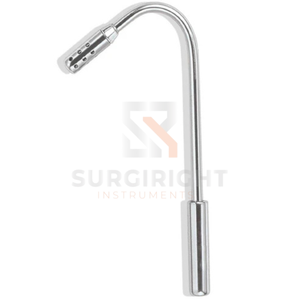 Extractor de Saliva de Acero Inoxidable 4mm x 18cm, Instrumento de Succión para Evacuación de Fluidos Dentales, Certificado CE, Manual, Clase I, Color Rosa - Product Image 3