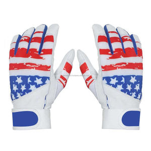 2026 Custom Team Design Printed Lightweight Baseball Batting <b>Gloves</b> Anti-slip Batting <b>Glove</b> for Adults Professional Unisex <b>Glove</b> - Product Image 3