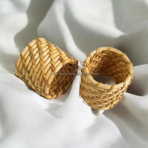 Anneau de serviette carré en bois écologique classique, cadeaux d'affaires, artisanat haut de gamme, designers de renom, artisans royaux, cuisine - Product Image 5