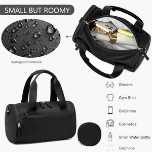 Sac fourre-tout personnalisé extensible et portable en tissu Oxford, motif géométrique, durable, souple, léger, unisexe, pour voyage, sport et piscine - Product Image 4