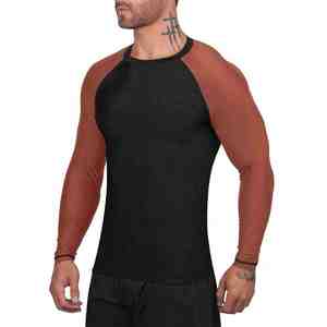 Camisetas de Compresión para Hombre, Sublimadas, de Poliéster, de Primera Calidad, para Gimnasio, Fitness, Surf, Buceo - Product Image 1