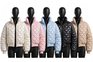 2026 Trendy Fashion <b>Lightweight</b> Cotton Padded <b>Jackets</b> Women Autumn Quilted Cotton Coat Warm Winter Light Down <b>Jacket</b> Wholesale - Product Image 6