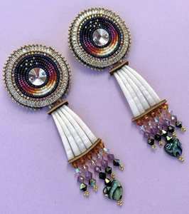 Pendientes Largos con Cuentas, Hechos a Mano, Estilo Boho Glam, para Mujer, Ideales para Eventos y Bodas - Product Image 6