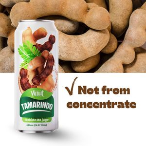 500ml Tamarind Puree Juice <b>Drink</b> Free Sample for Brand 24 Months <b>Shelf</b> Life Alu Can Customizable Box Vietnam Manufacturer - Product Image 4