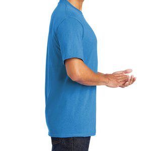 High Quality 100% <b>Polyester</b> T Shirt for Men Quick Dry Fabric Breathable Casual Sports Training Wear Customized Colors <b>Tshirt</b> - Product Image 3