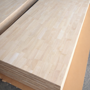 Solid Rubberwood Kitchen Countertop Butcher Block <b>Table</b> Top Natural Wood Panel Custom Size High Quality - Product Image 2