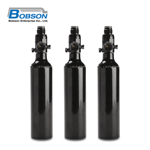 Réservoir d'air en aluminium 220ml 3000PSI avec régulateur conçu pour les stations de recharge de paintball et le support de l'équipement de terrain - Product Image 4