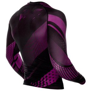 Camiseta de Compresión de Manga Larga con Logotipo Personalizado por Sublimación, Ropa Deportiva, Estilo BJJ MMA, Shorts Personalizados BJJ Rashguard MMA - Product Image 1