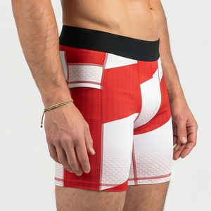 OEM <b>Compression</b> Tight <b>Shorts</b> <b>Men's</b> Elastic Waist Mid 100% Spandex Polyester Tight <b>Shorts</b> <b>Men</b> Elastic Waist <b>Compression</b> <b>Shorts</b> - Product Image 2