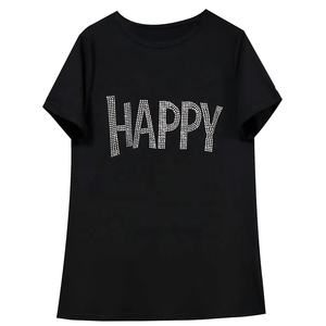Nuevo diseño elegante ropa deportiva camiseta de mujer con diseño personalizado Impresión de secado rápido transpirable cómoda camiseta de mujer - Product Image 1