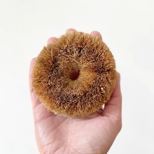 Sustainable Kitchen Accessories Dish Washer Scrubber Eco Friendly Scourer <b>Coconut</b> Coir Tawashi Scrubbers - Product Image 2