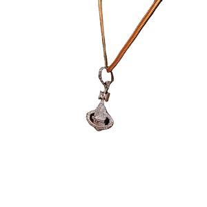 Bijoux en diamant vintage de qualité supérieure Pendentif en moissanite de style Hip Hop pour les fêtes, les mariages ou les cadeaux - Product Image 3