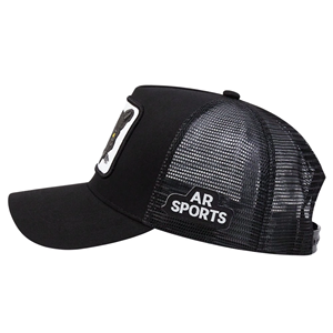 Casquettes de baseball snapback 6 panneaux brodées en 3D avec logo frontal personnalisé OEM/ODM, en polyester/coton, maille, pour le sport, les voyages et les activités de plein air - Product Image 1
