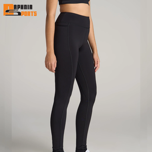 Leggings de Yoga Suaves como la Mantequilla para Mujer, Cintura Alta, Pantalones de Yoga Deportivos de Nailon, Fabricante OEM de Leggings para Gimnasio y Fitness - Product Image 3