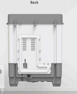 เครื่องซักผ้าแบบถังคู่กึ่งอัตโนมัติ 8.5 กก. พร้อมเครื่องปั่นแห้ง 5.1 กก. ตัวเครื่องทำจากพลาสติก สำหรับใช้ในครัวเรือนและขายส่ง - Product Image 3