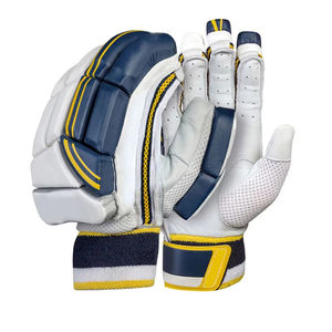 Guantes de bateo de críquet de cuero transpirable con servicio OEM, bajo MOQ, color sólido, cómodos y económicos - Product Image 1