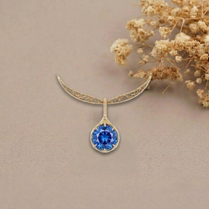 Collier ras du cou classique plaqué argent avec pendentif en moissanite en forme de goutte d'eau, chaîne serpent unisexe, pour mariage et usage quotidien - Product Image 5