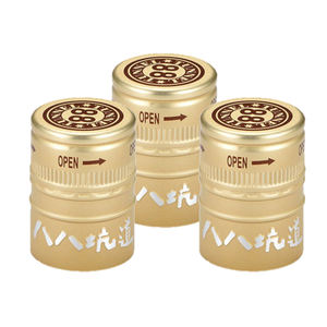 Tapa de vino de aluminio ROPP Tipo Robfer-Característica a prueba de botellas hechas de material plástico de aluminio - Product Image 5