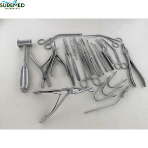 Kit d'instruments de septoplastie de 23 pièces pour la chirurgie nasale ORL, les procédures de réparation septale et les cliniques chirurgicales professionnelles - Product Image 3