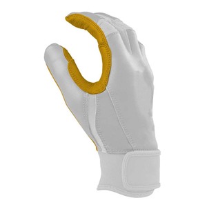 Gants de frappe en cuir blanc rembourrés avec fermeture auto-agrippante, unisexes, pour adultes, entraînement, ambidextres - Product Image 2
