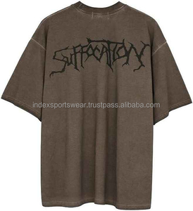 เสื้อยืดผู้ชายผ้าฝ้ายพิมพ์ลายดีไซน์ลำลอง คอโอ แขนสั้น ทรงปกติ ผ้าเจอร์ซีย์ รุ่น Sensing Psychic Energy - Product Image 4