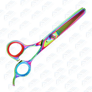 Fábrica baja MOQ ceja profesional peluquería estilismo tijeras de adelgazamiento cizalla instrumentos de belleza - Product Image 4