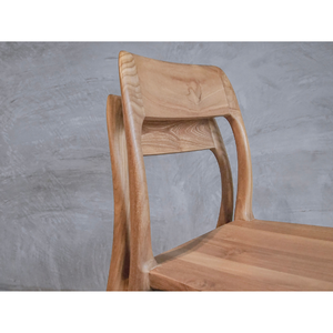 Sillas de comedor de madera de teca maciza para hoteles, villas, restaurantes, resorts, venta al por mayor personalizada - Product Image 2