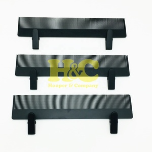 Soporte Profesional para Pelucas y Extensiones de Cabello, de Acero Inoxidable Negro, con Agarre Fuerte y Duradero, con Logotipo Personalizado - Product Image 1