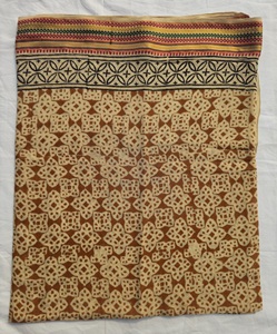 Bgaru Dabu Handmade Block Printed 100% Cotton Women Beach Pareo Long <b>Sarong</b> Bandeau Indian Scarf - Product Image 2