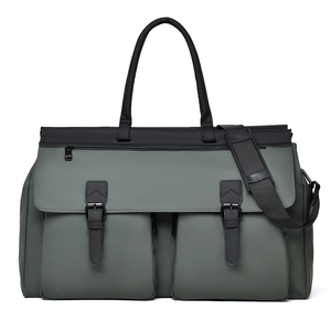 Sacs de voyage en cuir véritable fait main sur mesure 2026 grande taille pour homme et femme, sac de sport et de voyage en cuir de vachette véritable pour le week-end - Product Image 4