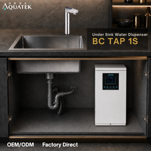 Distributeur d'eau chaude et froide sous évier AQUATEK BC TAP 1S avec robinet à commande tactile - Product Image 1