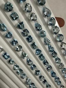 พลอยอะความารีนธรรมชาติทรงเหลี่ยมสำหรับทำเครื่องประดับ ราคาขายส่งที่ BU GEMS - Product Image 5
