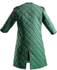 Auténtico Abrigo Gambeson Medieval, Chaqueta de Media Manga Acolchada de Algodón, Disponible a Precio de Mayoreo para Exportación - Product Image 6