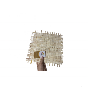 Tapis en osier de rotin naturel du Vietnam pour la maison jardin vaisselle accessoires de décoration de fête - Product Image 6