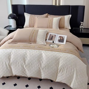 Ensemble de literie en coton à prix d'usine pour la décoration de la chambre à coucher, ensembles de couettes - Product Image 3