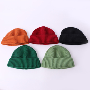 Gorro de Punto Unisex de Color Sólido, 100% Acrílico, Invierno 2026, Casual para Adultos, 56-58CM, Entrega a Tiempo - Product Image 6
