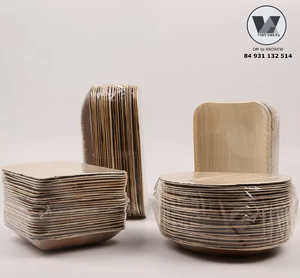 Bandeja desechable ecológica a prueba de fugas de 3 compartimentos, 30x25cm, hecha con hoja de palma Areca de origen vietnamita, ideal para restaurantes. - Product Image 6