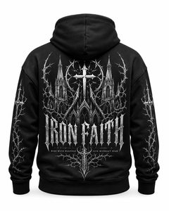 Gothic Print Armoured Motorcycle Hoodie CE Approved Removable <b>Protectors</b> Polyester/Cotton Breathable Quick Dry Unisex Custom - Product Image 1