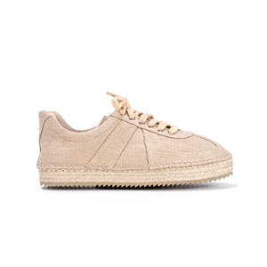 Zapatos casuales planos deportivos OEM ODM para mujer, alpargatas de yute, zapatos con cordones, transpirables, hechos en BD - Product Image 4