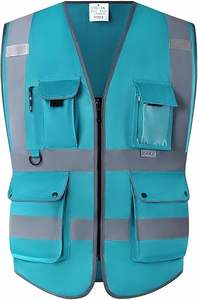 Chaleco de Seguridad Reflectante de Alta Calidad para Hombre, Chaleco de Alta Visibilidad para Hombre - Product Image 6