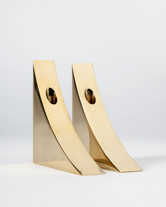 Porte-bougie artisanal en laiton doré de qualité supérieure - Centre de table de luxe finition or pour mariages, Pâques et événements festifs 1 - Product Image 2