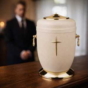 Modern Metal Urns India Contemporary Memorials - Product Image 1