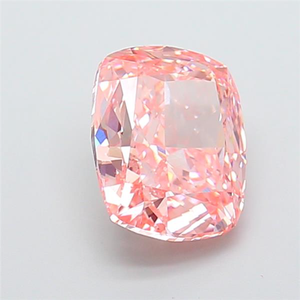 Exquisita Piedra Preciosa Suelta de Corte Cojín Rosa de 2 Quilates con Brillo Simétrico de Élite y Claridad de Color Intensa Excepcional - Product Image 2