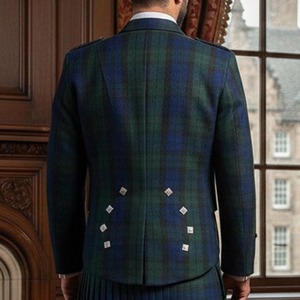 Chaqueta y Chaleco Royal Prince Charlie, Perfectos para Reuniones Highland y Vestimenta Formal Tradicional Escocesa - Product Image 3
