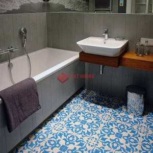 Baldosa de Revestimiento de Cemento de 190x190 mm para Conceptos Creativos de Exteriores - Product Image 3