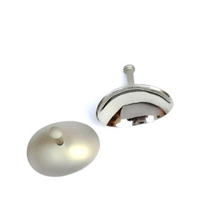 Protège-œil ophtalmique en acier inoxydable pour la protection post-chirurgie de la cataracte, couvre-œil médical réutilisable de qualité hospitalière - Product Image 1