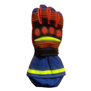 Gants anti-coupure pour pompiers, produits de sécurité pour les secours d'urgence et la lutte contre les incendies, gants de sécurité en cuir anti-coupure - Product Image 5