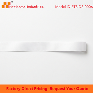 Ruban en satin blanc double face de 12 mm en gros pour la décoration de mariage, les boîtes de dragées, les bouquets, les nœuds pour cheveux et les travaux manuels de couture - Product Image 6