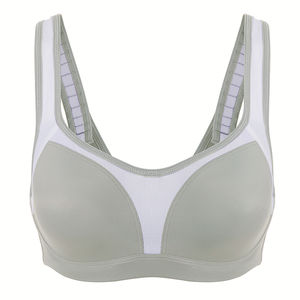 Soutien-gorge de sport pour femme de haute qualité - Design simple, maintien moyen, respirant et séchage rapide, en Spandex/Polyester pour le fitness, le yoga et la course à pied - Product Image 1